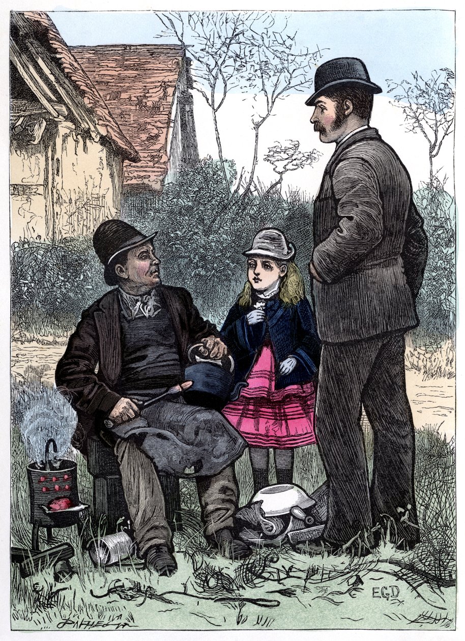 Charles Dickensin Tinkerin poimiminen tekijältä Edward Dalziel