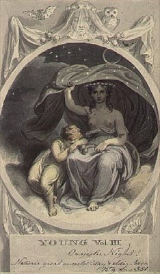 Majestic Night (piirustus) tekijältä Edward Francis Burney