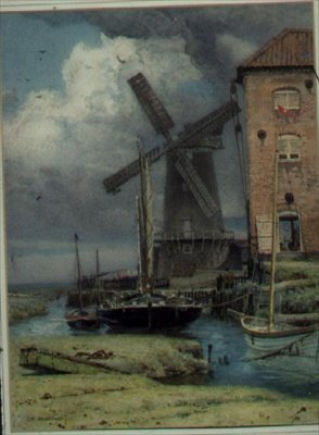 Cley-Next-the-Seassa, Norfolkissa tekijältä Edward Frederick Brewtnall