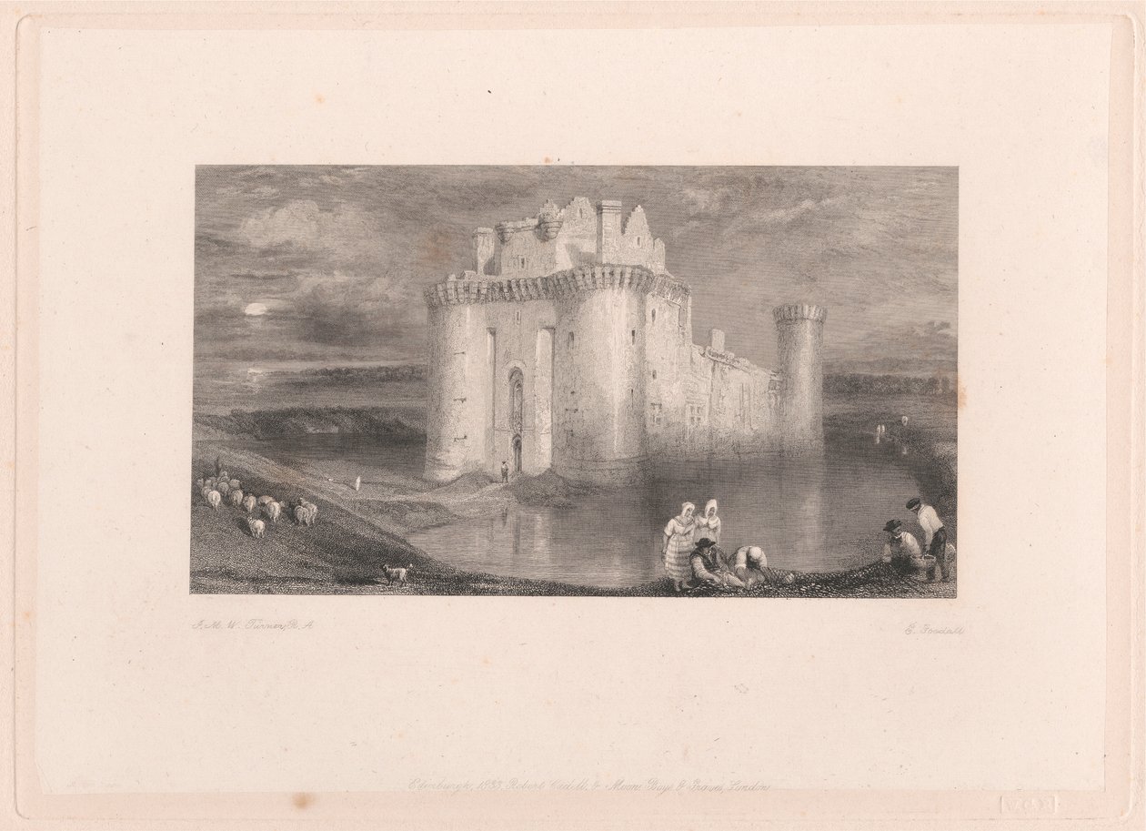 Caerlaverockin linna tekijältä Edward Goodall
