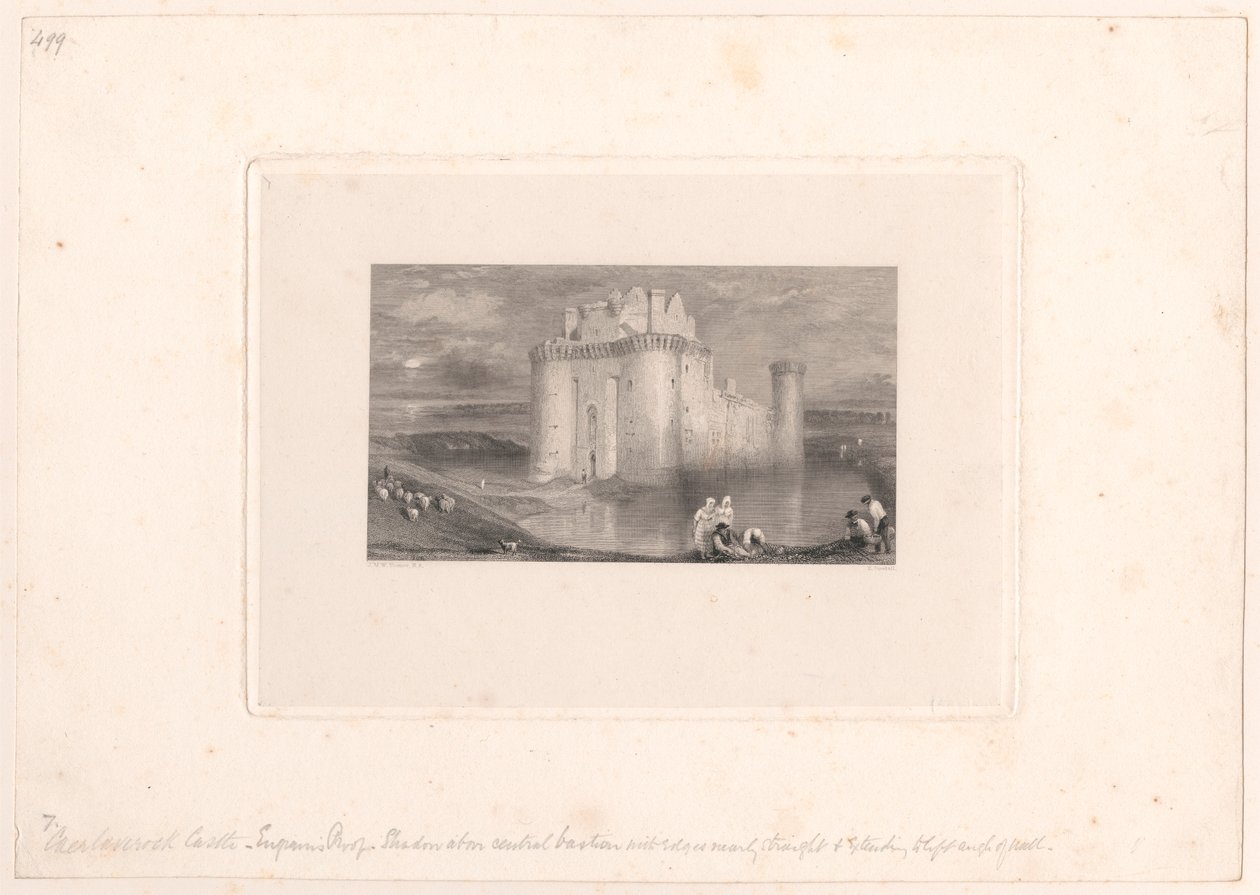 Caerlaverockin linna tekijältä Edward Goodall