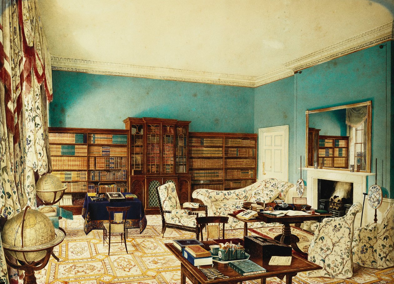 Kirjasto, Binfield, Berkshire, tekijältä Edward Hassell