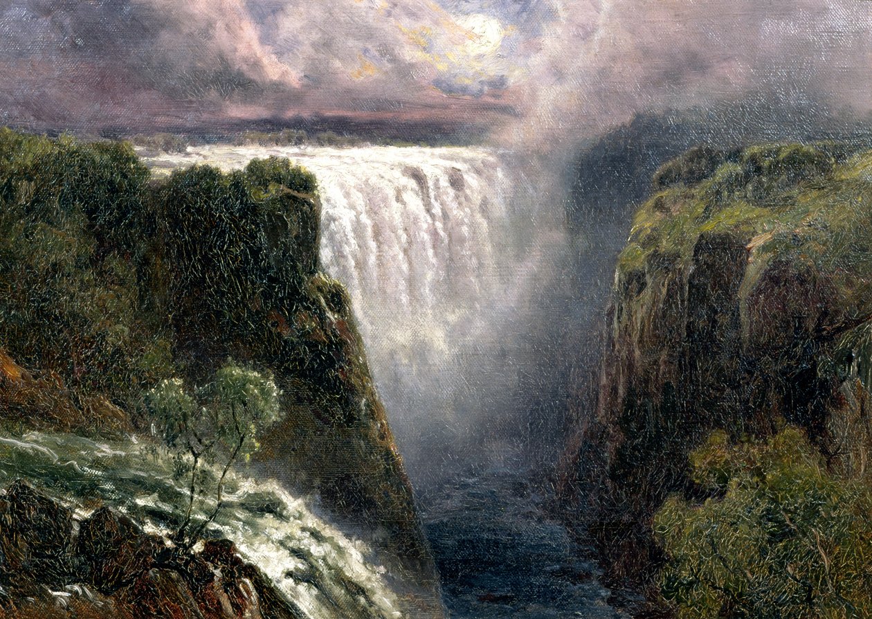 Näkymä Victorian putouksille tekijältä Edward Henry Holder