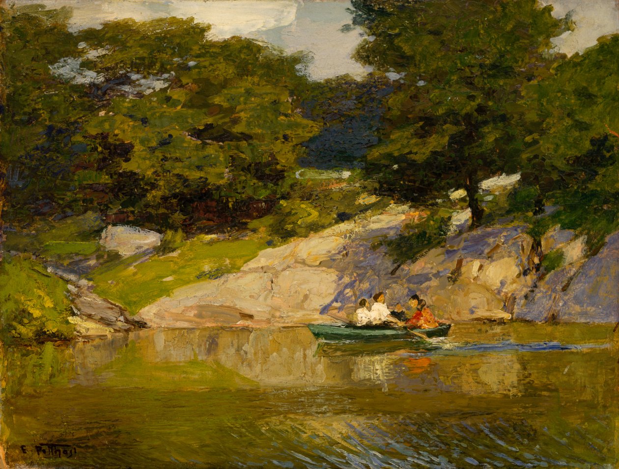 Huonekalut ja erilaiset esineet 1100- ja 1300-luvuilta tekijältä Edward Henry Potthast