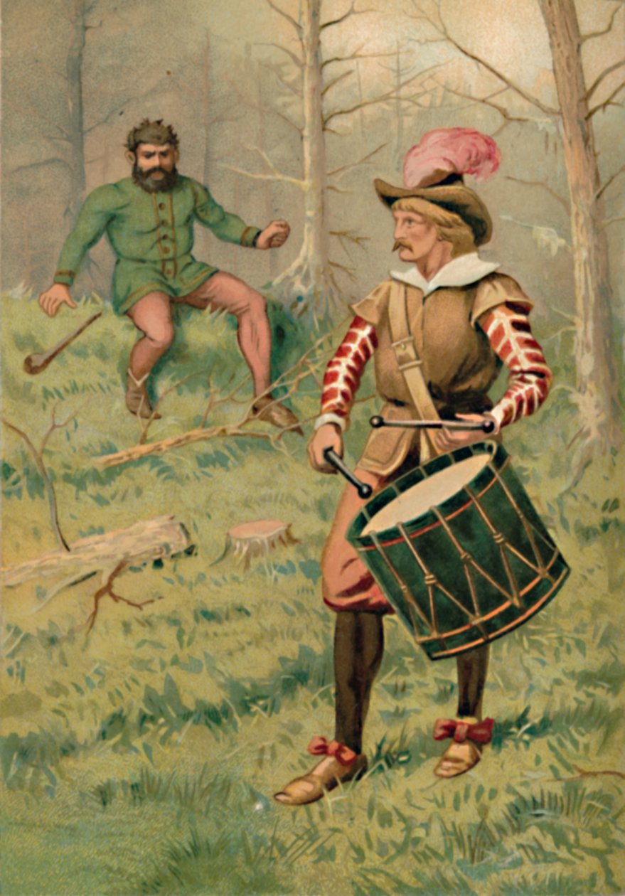 Rumpali ja jättiläinen, 1901 tekijältä Edward Henry Wehnert