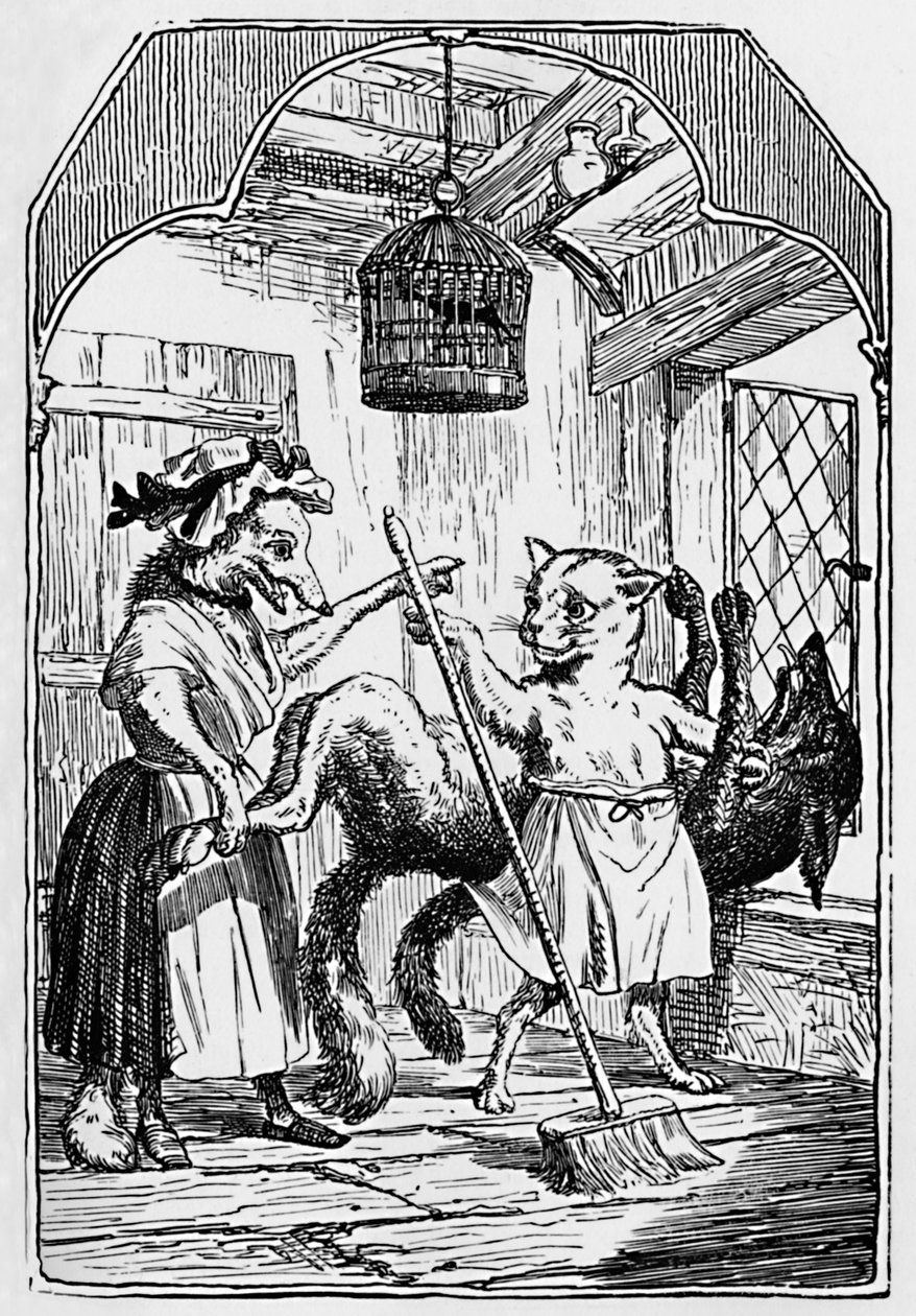 Rouva Foxin häät, 1901 tekijältä Edward Henry Wehnert