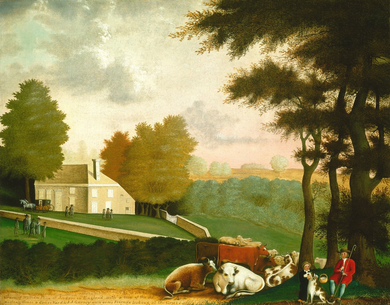 William Pennin hauta, n. 18471848. tekijältä Edward Hicks