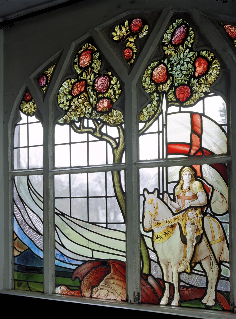 St George & The Dragon, 1886 tekijältä Edward Holmes Jewitt