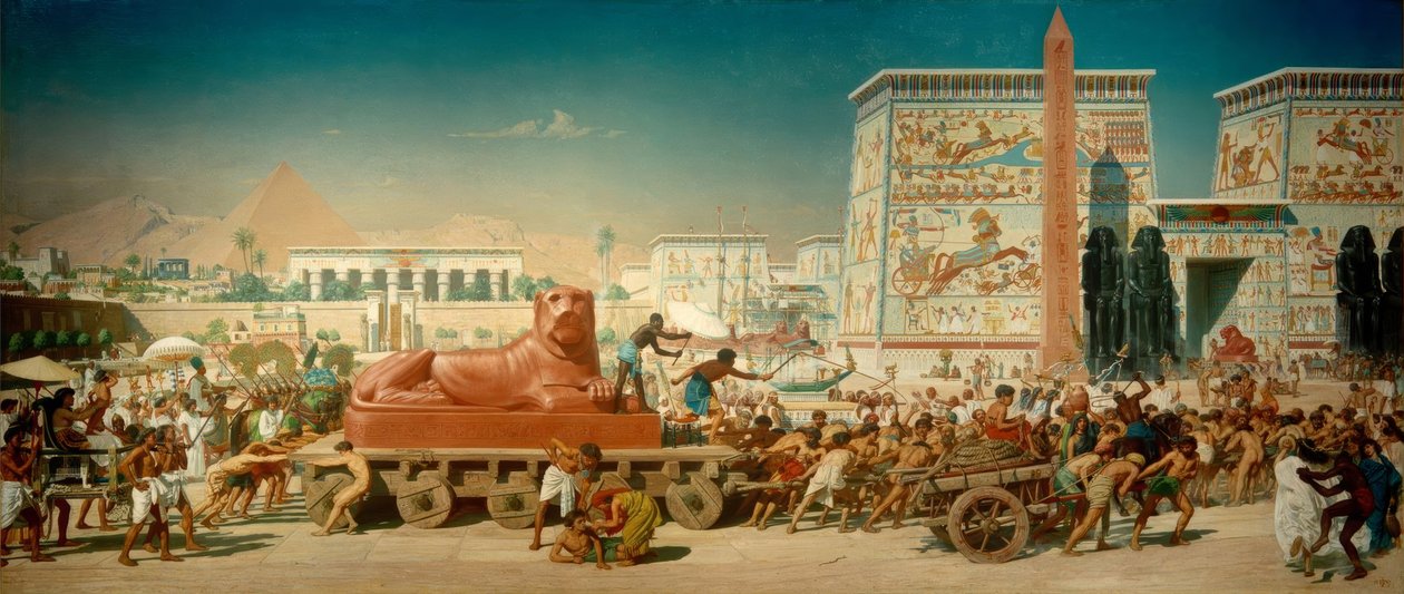E.J.Poynter, Israel Ägyptenissä tekijältä Edward John Poynter