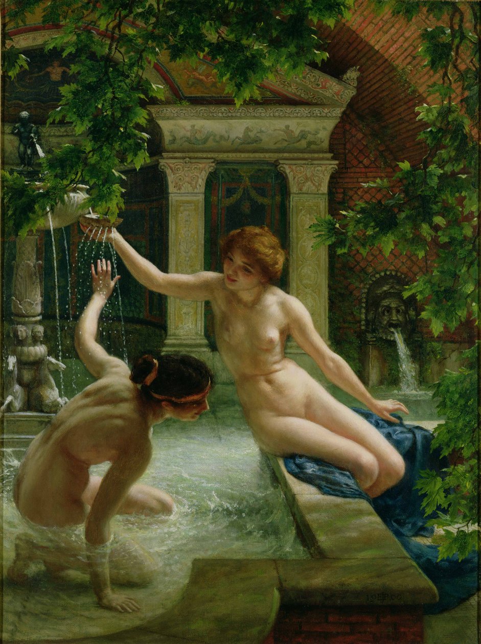 Vesilapset, 1900 tekijältä Edward John Poynter