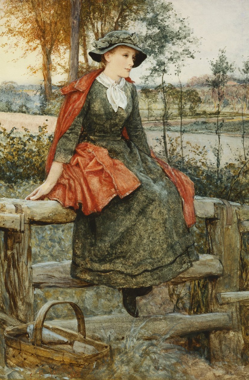 Punainen niemi, 1883 tekijältä Edward Killingworth Johnson