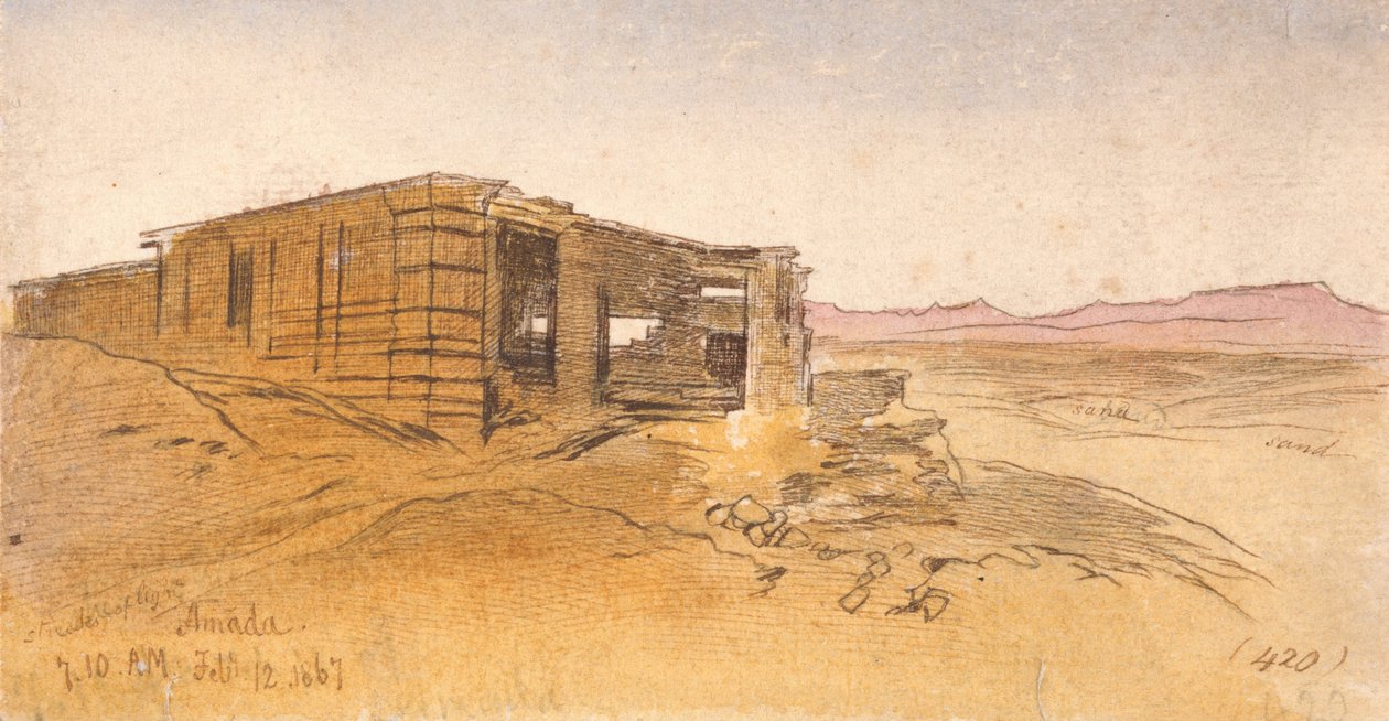 Amada, klo 7:10, 12. helmikuuta 1867 (420) tekijältä Edward Lear