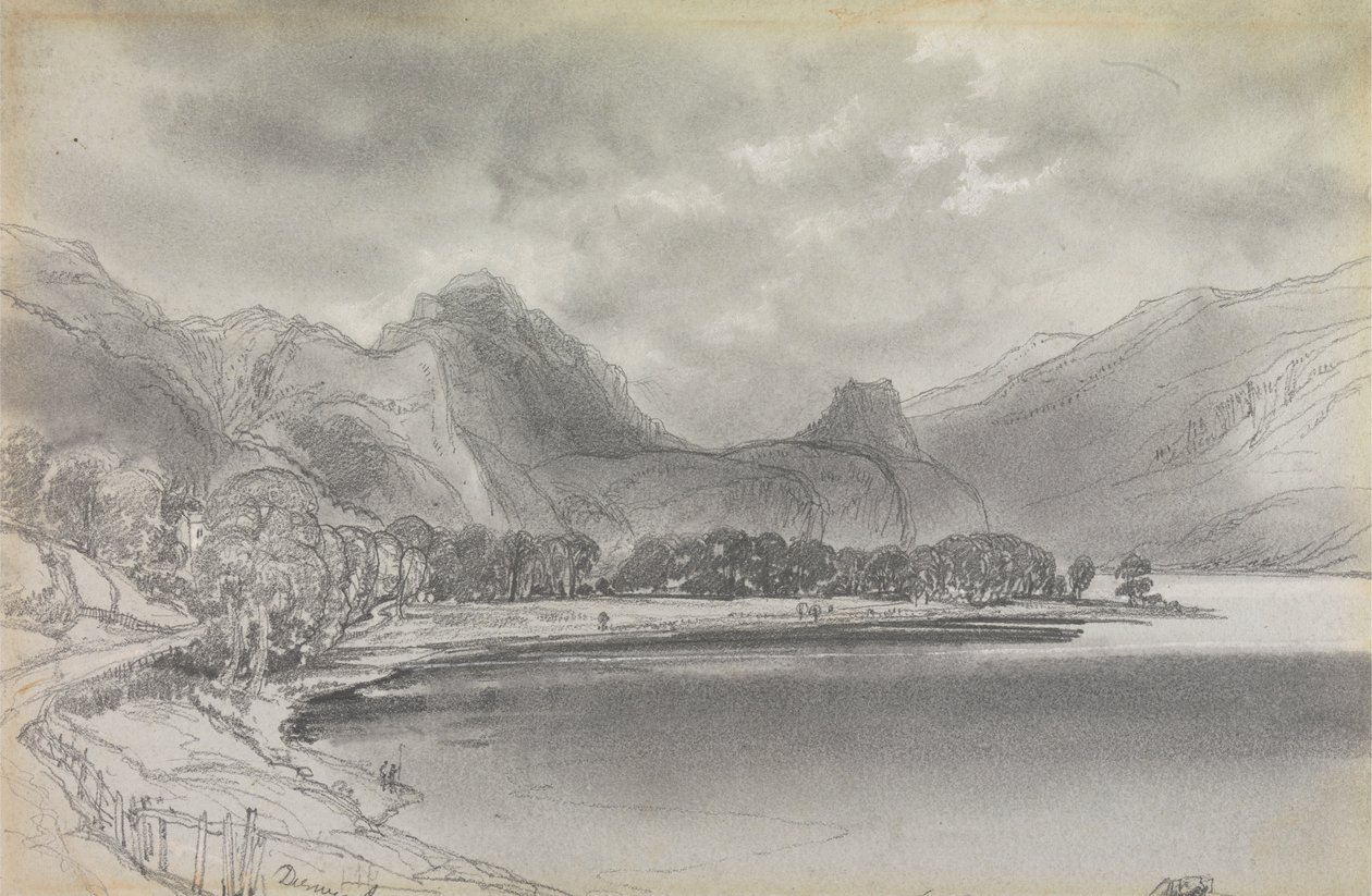 Derwentwater tekijältä Edward Lear