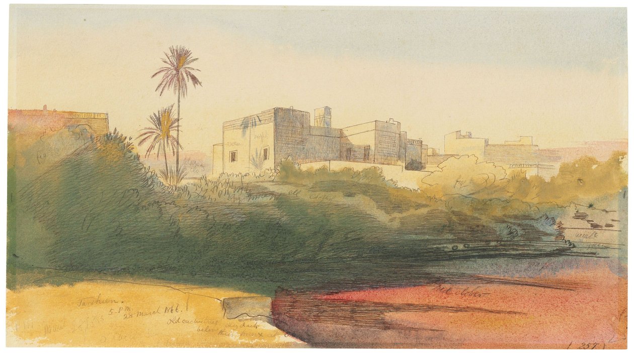 Edward Lear, Tarxien, Malta tekijältä Edward Lear
