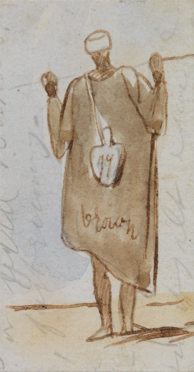 Egyptiläinen mies tekijältä Edward Lear