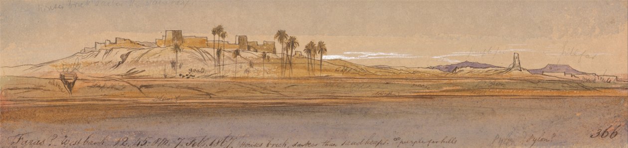 Faras Länsiranta tekijältä Edward Lear