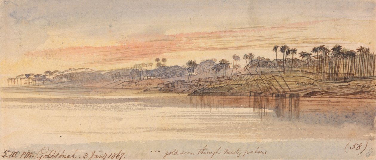 Golosoneh, 17.10, 3. tammikuuta 1867 (58) tekijältä Edward Lear