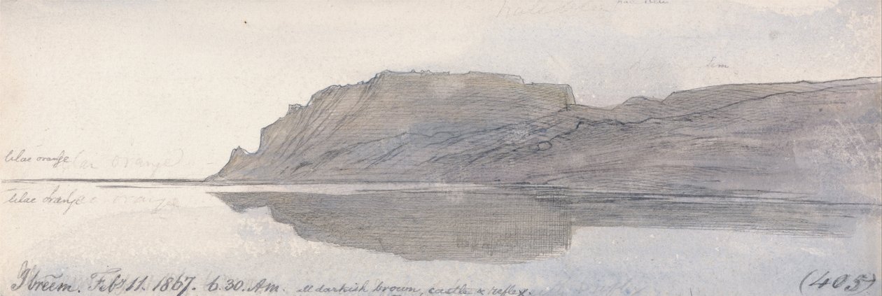 Ibreem, 6:30, 11. helmikuuta 1867 (405) tekijältä Edward Lear