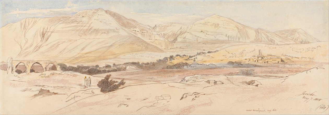 Jeriko, 7. toukokuuta 1858 (157) tekijältä Edward Lear