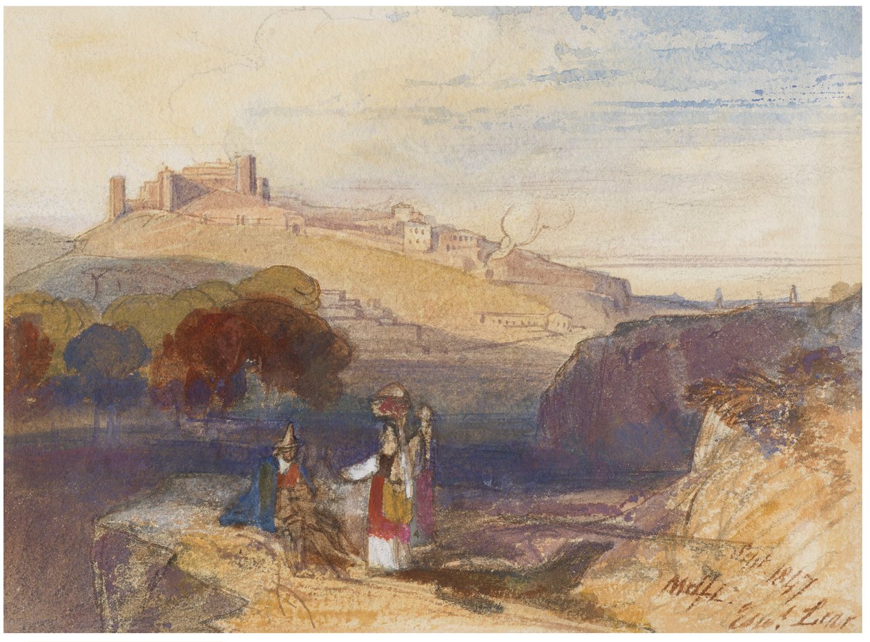 Melfi, Italia tekijältä Edward Lear
