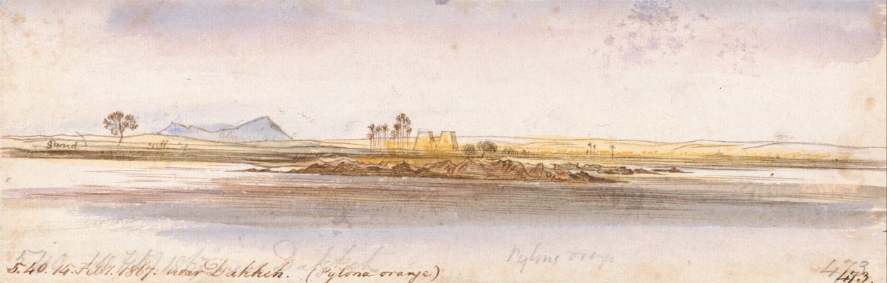 Lähellä Dakkehia tekijältä Edward Lear