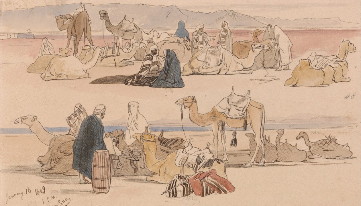 Lähellä Suezin tekijältä Edward Lear