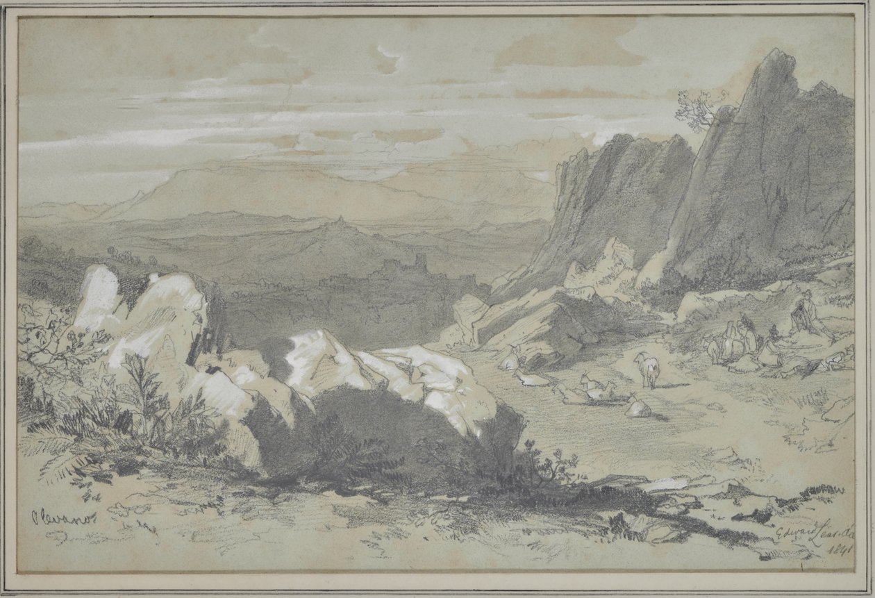 Olevano tekijältä Edward Lear