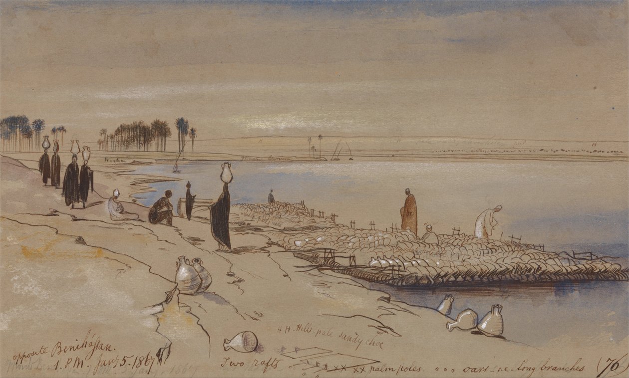 Beni Hassania vastapäätä tekijältä Edward Lear