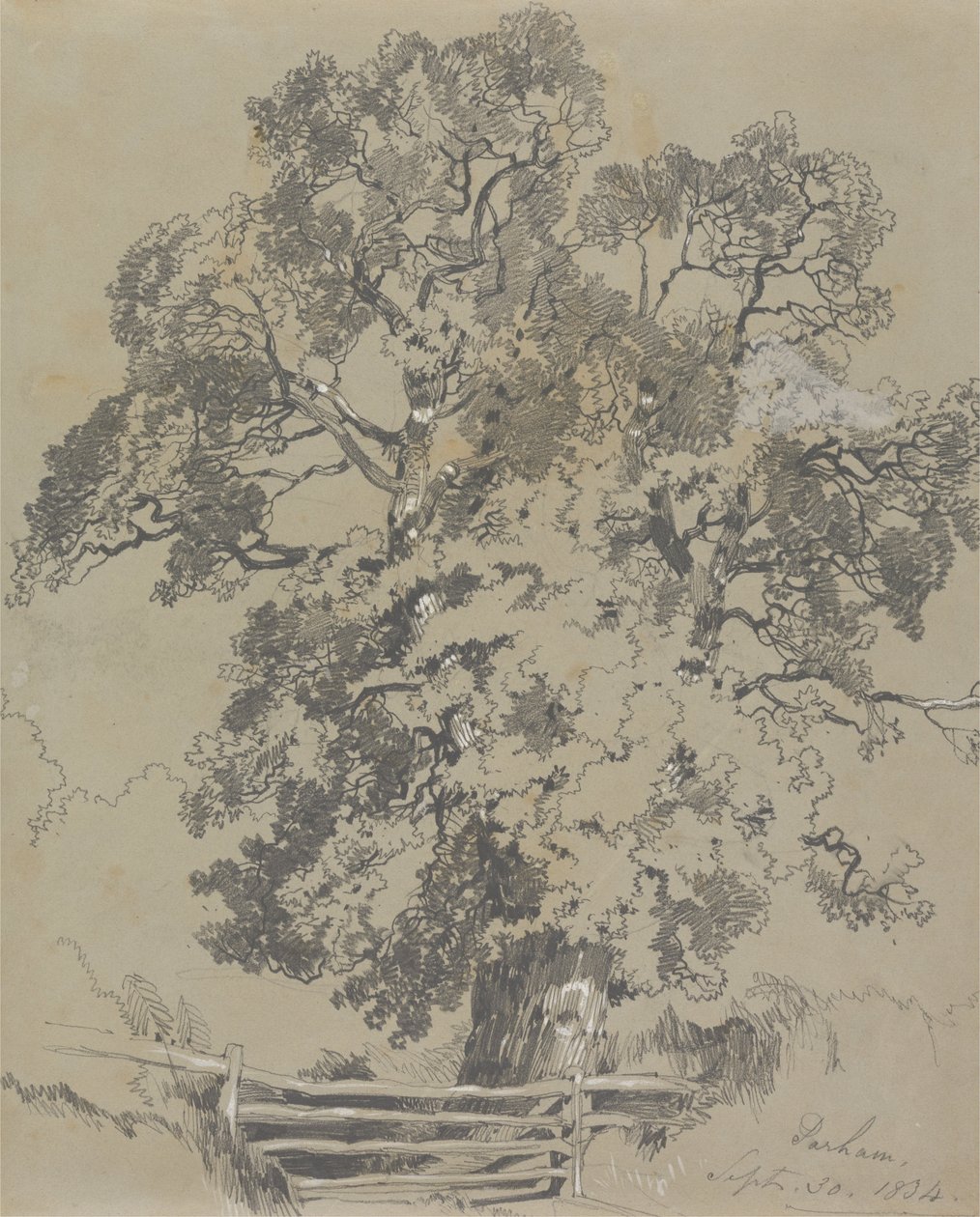 Parham, 30. syyskuuta 1834 tekijältä Edward Lear