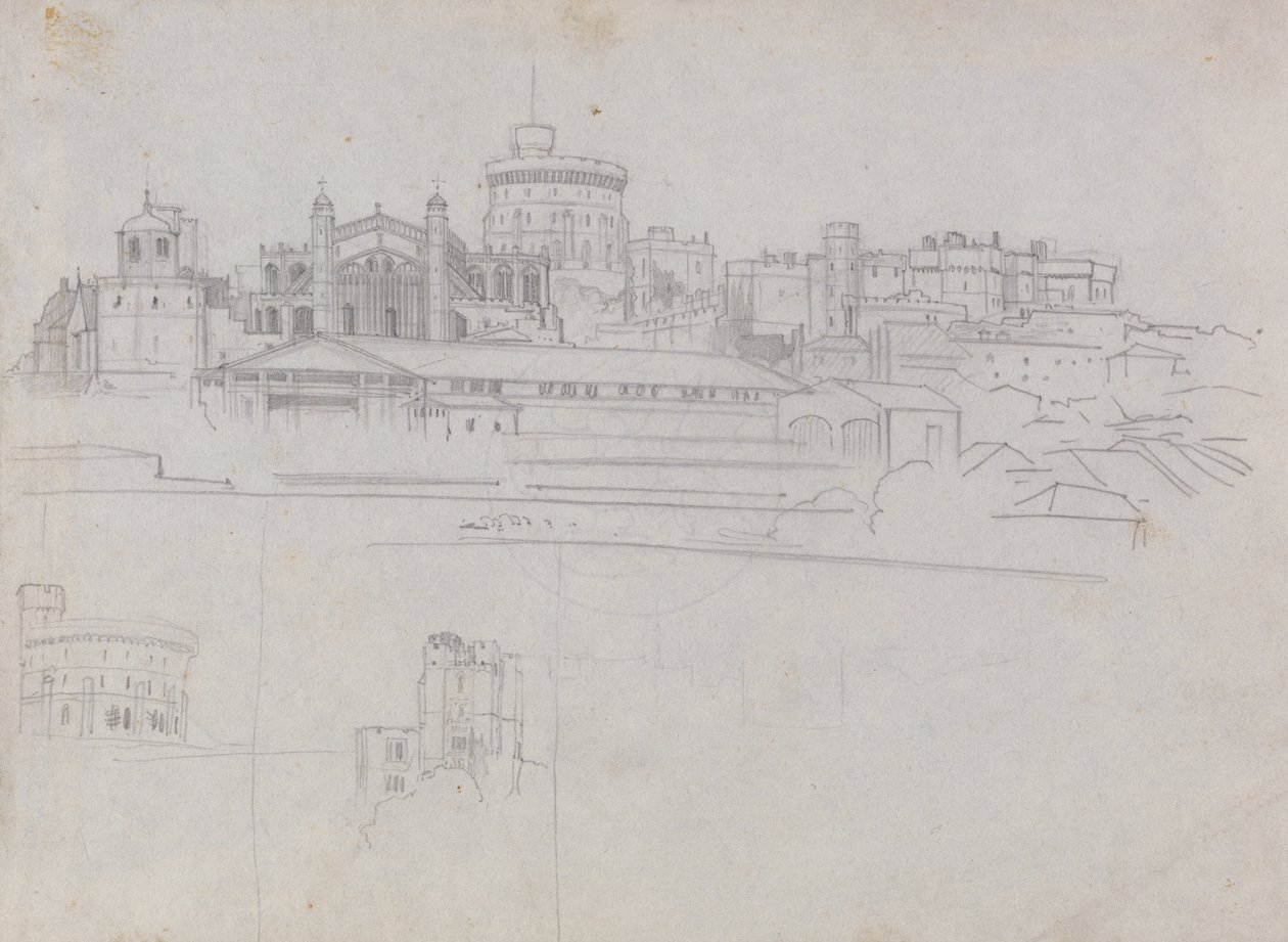 Windsorin linna tekijältä Edward Lear