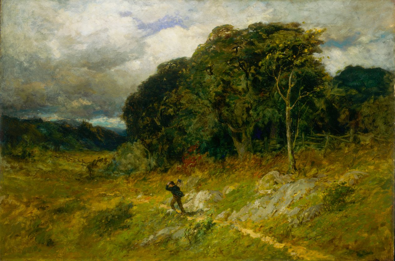 Lähestyvä myrsky, 1886. tekijältä Edward Mitchell Bannister