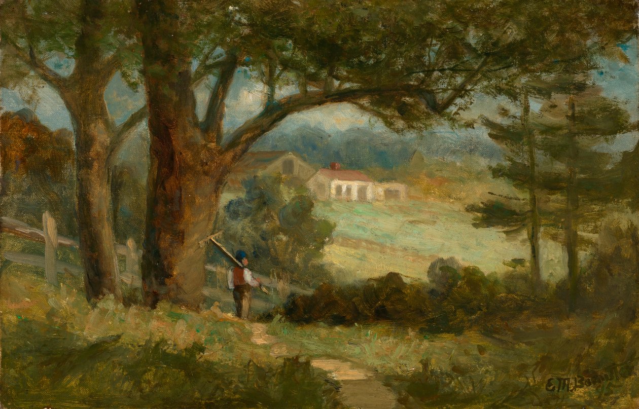 Kotiin, 1895. tekijältä Edward Mitchell Bannister