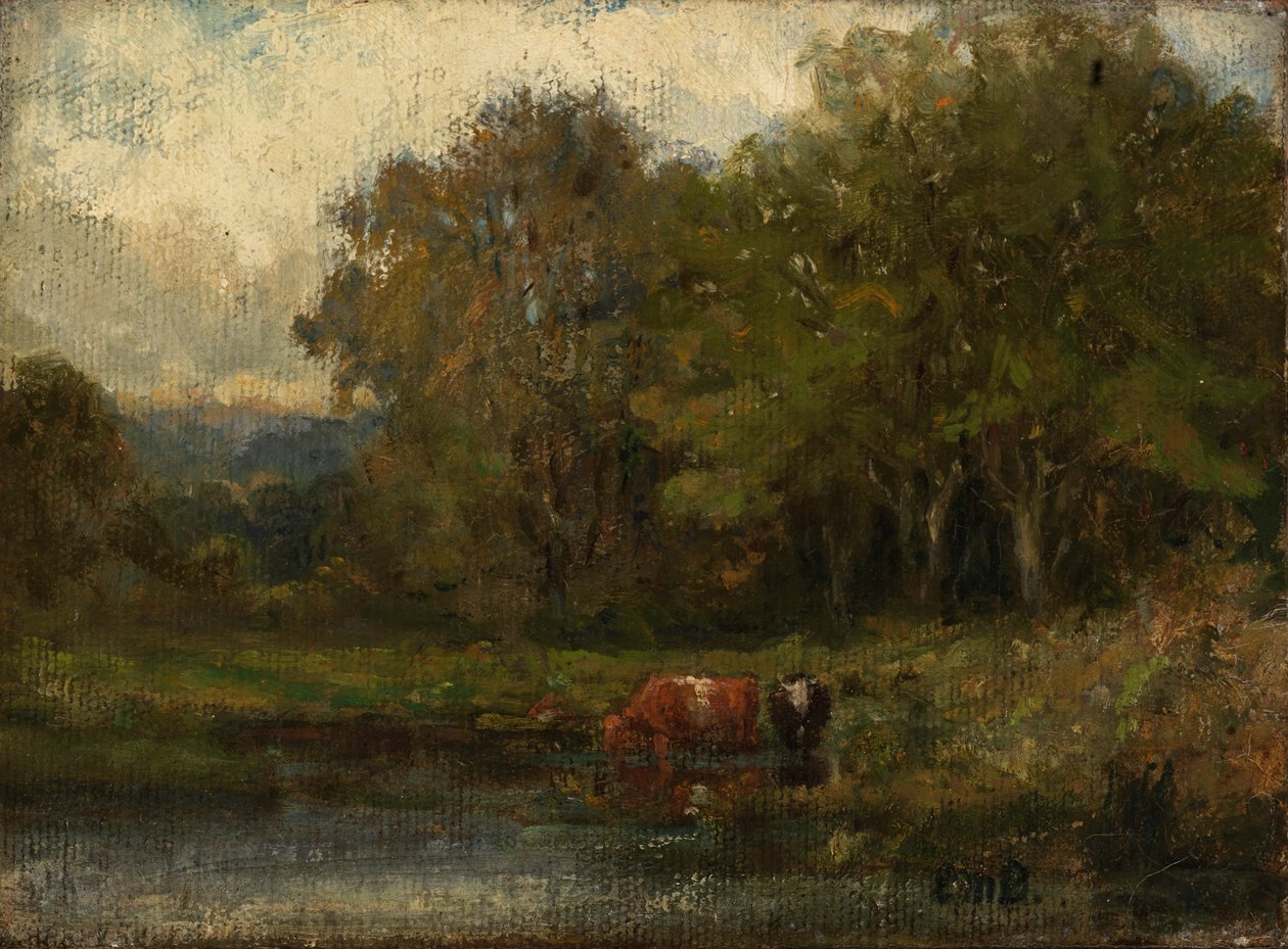 Maisema, 1895. tekijältä Edward Mitchell Bannister