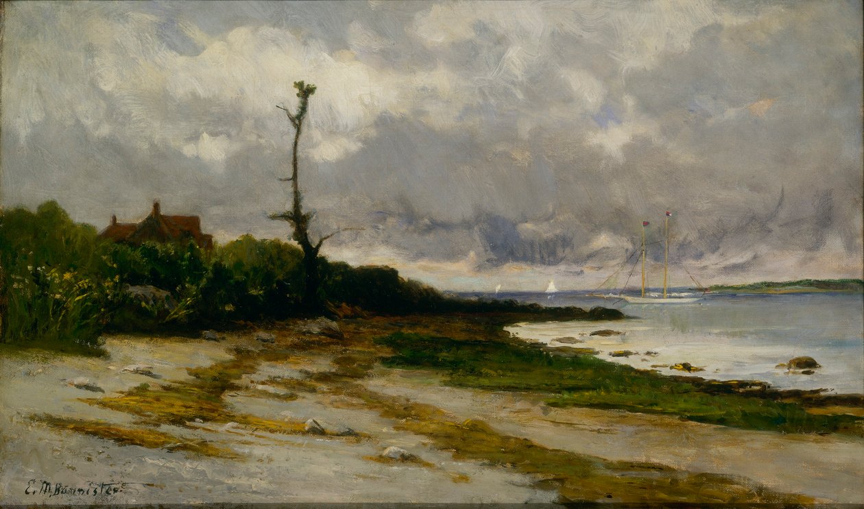 Maisema lähellä Newportia, R. I. tekijältä Edward Mitchell Bannister