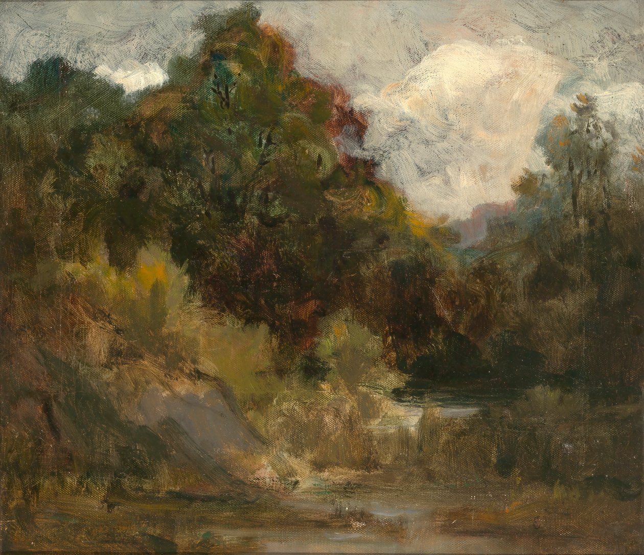Maisemapuut, n.d. tekijältä Edward Mitchell Bannister