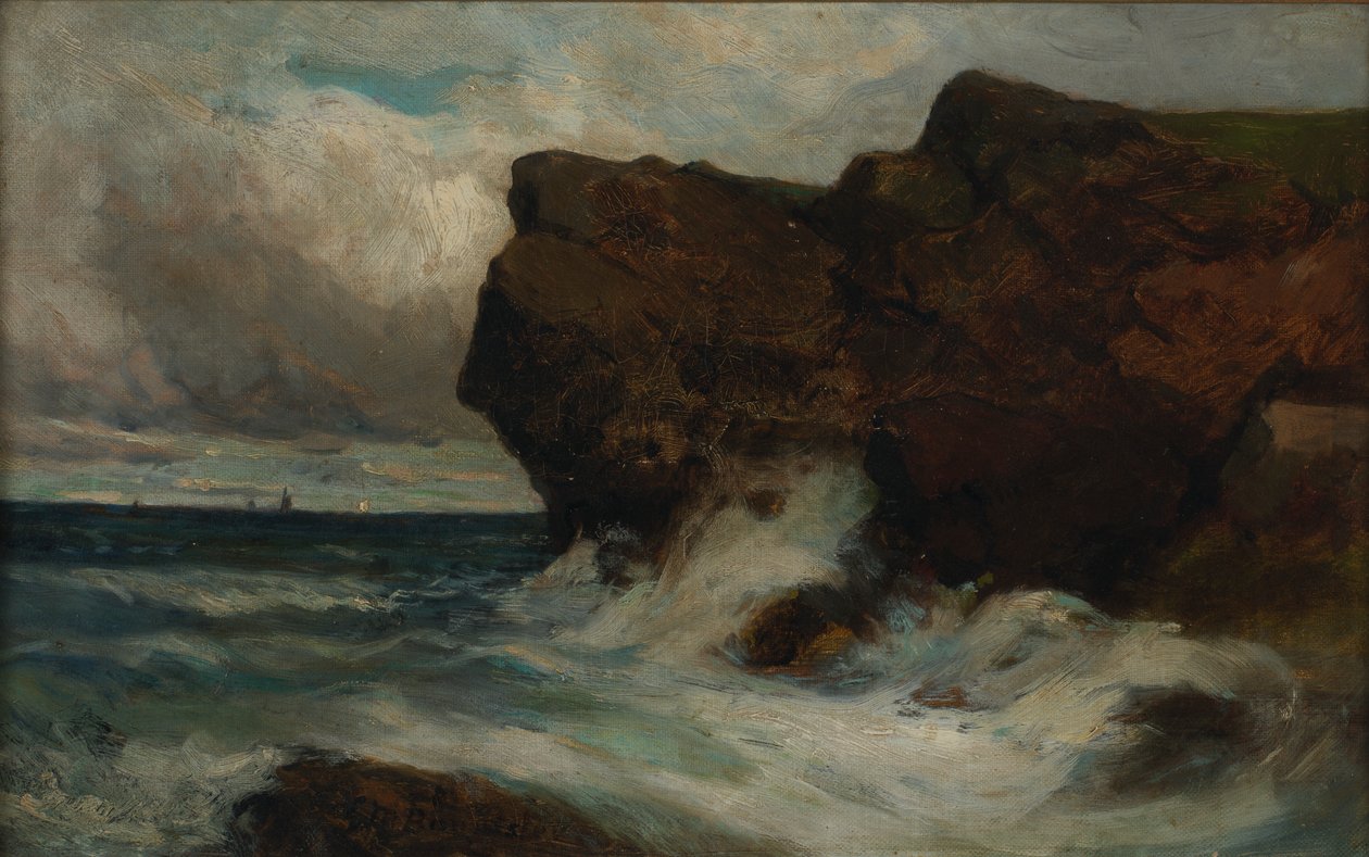 Ocean Cliffs, 1881. tekijältä Edward Mitchell Bannister