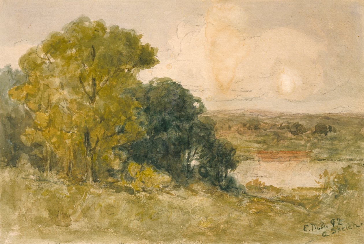 Seekonkissa, 1892. tekijältä Edward Mitchell Bannister