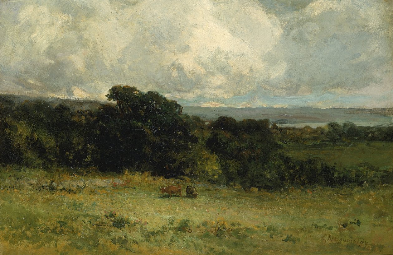 Pleasant Pastures, 1887. tekijältä Edward Mitchell Bannister