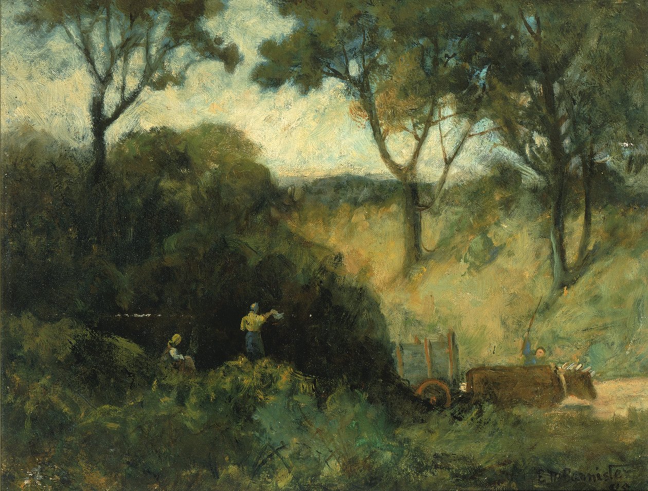 Tervehdys, 1895. tekijältä Edward Mitchell Bannister