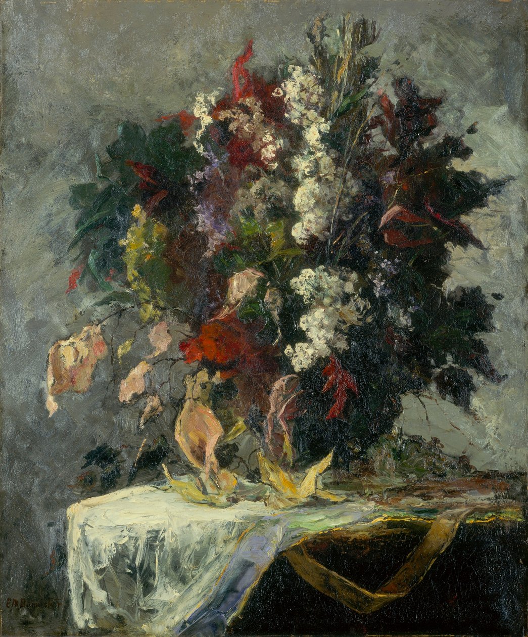 Nimetön (kukka-asetelma) tekijältä Edward Mitchell Bannister