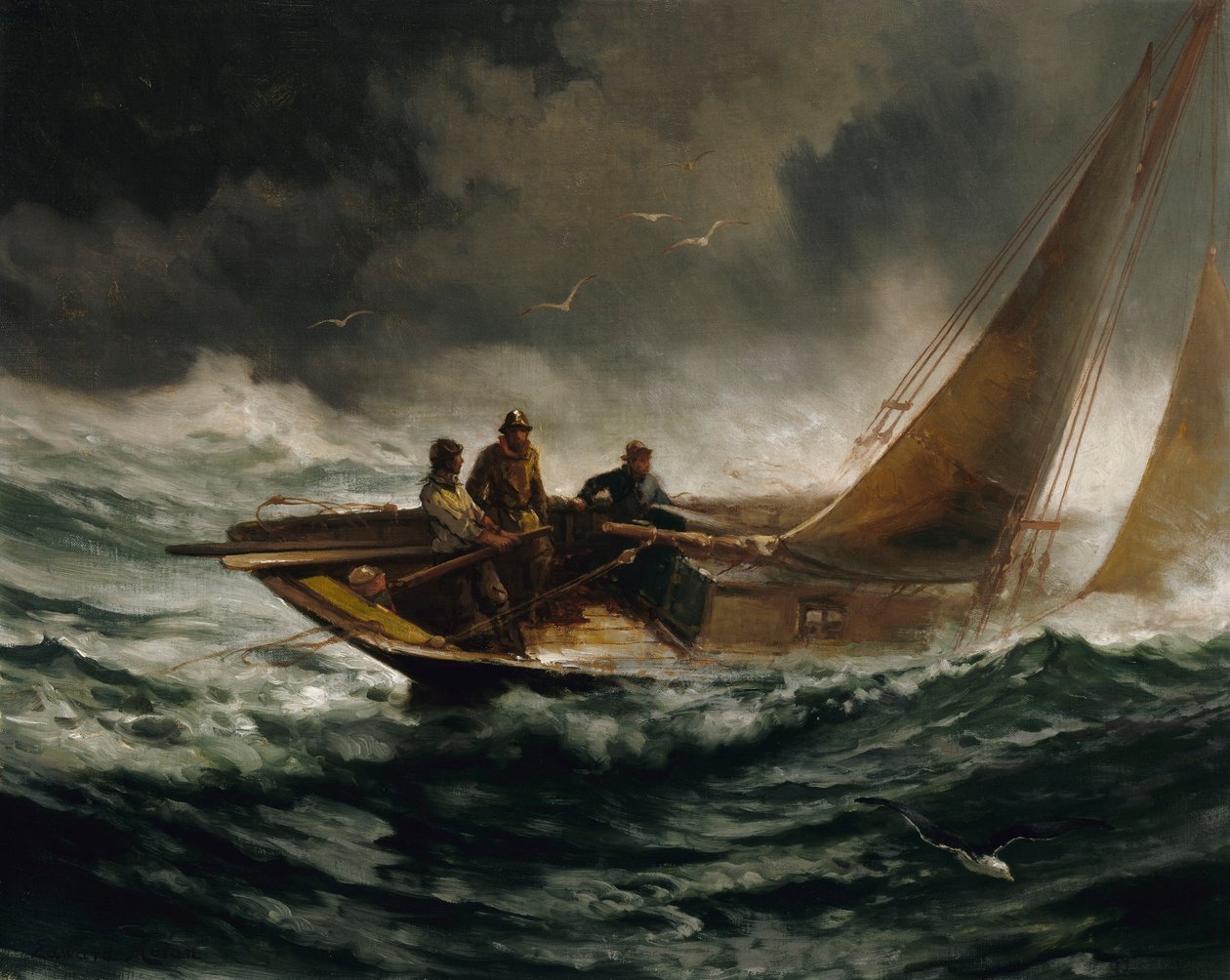 Ratsastus myrskyn läpi tekijältä Edward Moran