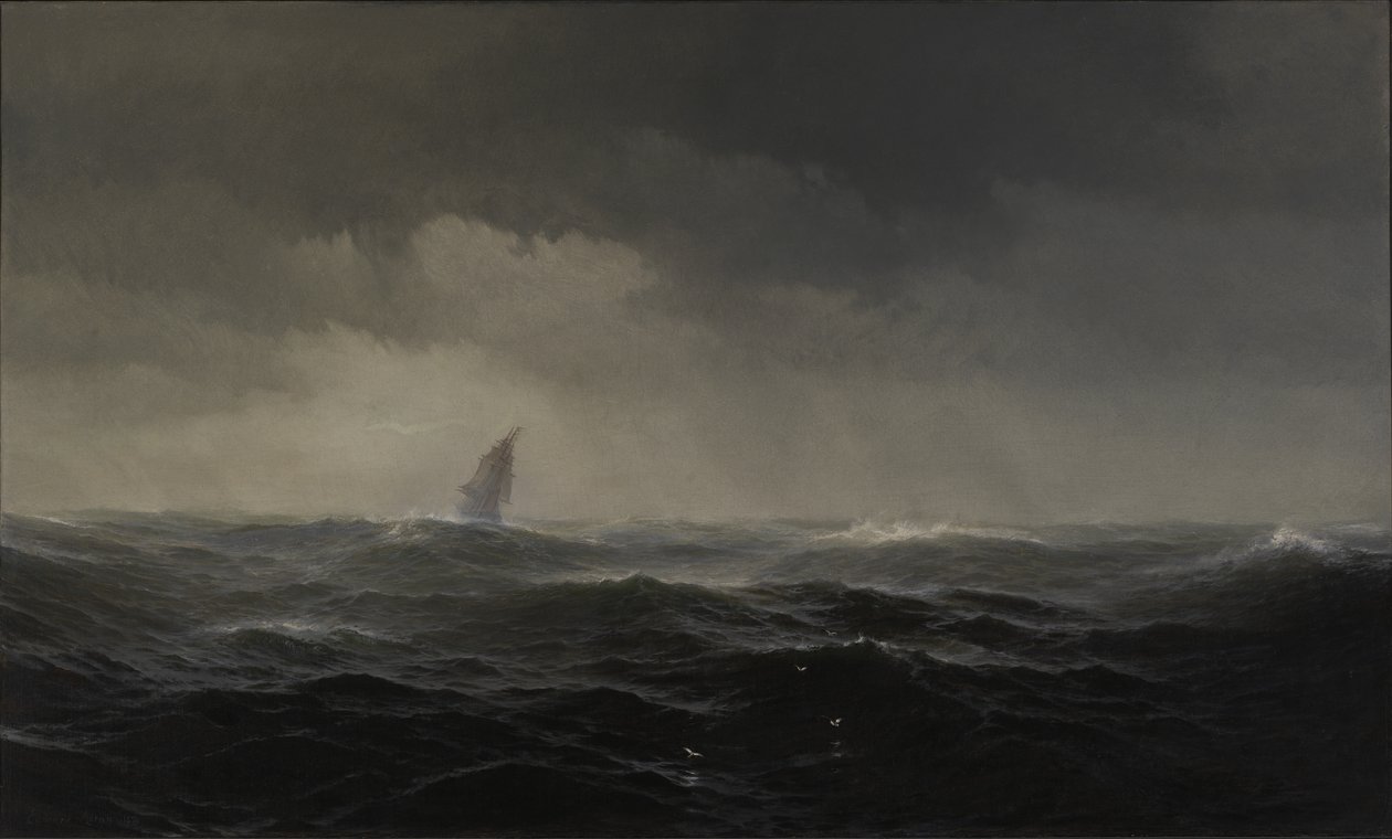 Meri, 1870. tekijältä Edward Moran