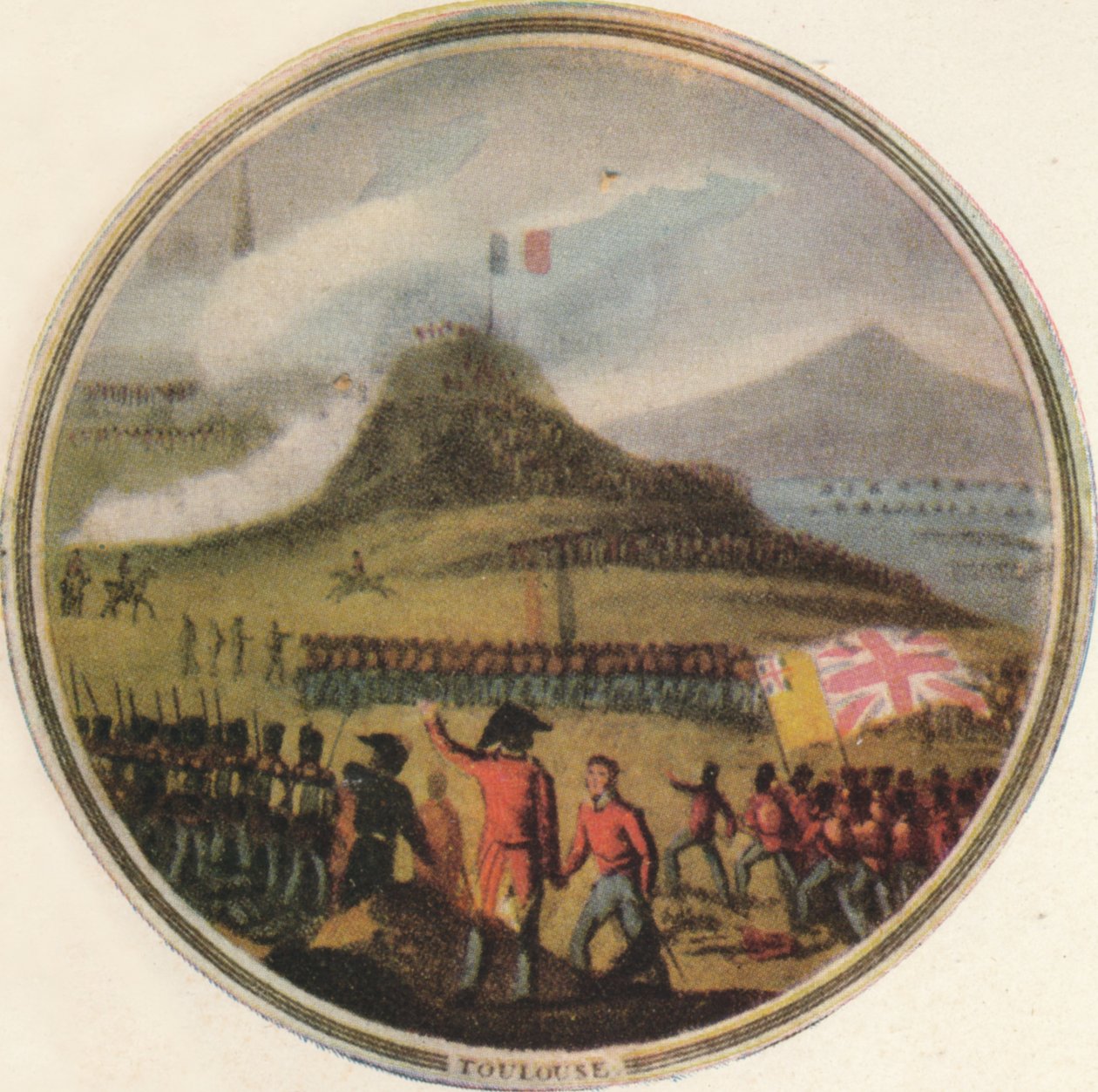 Toulousen taistelu, 1815, 1910 tekijältä Edward Orme