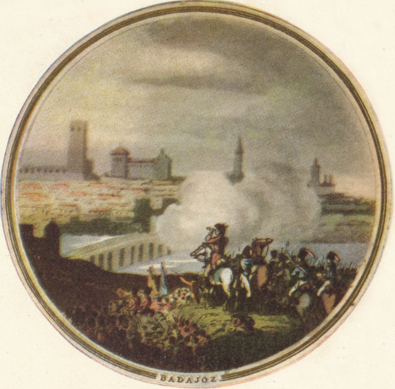Badajozin vangitseminen, 1815, 1910 tekijältä Edward Orme