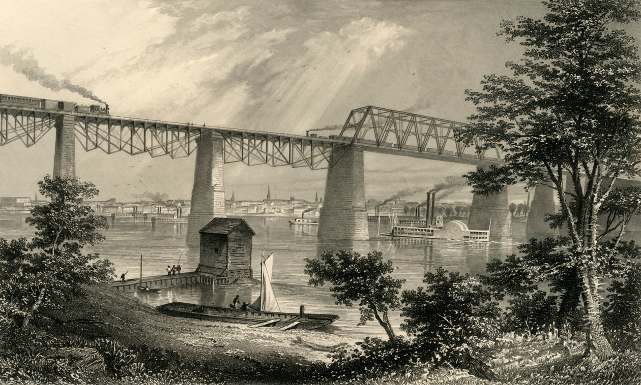"City of Louisville", 1874. tekijältä Edward Paxman Brandard