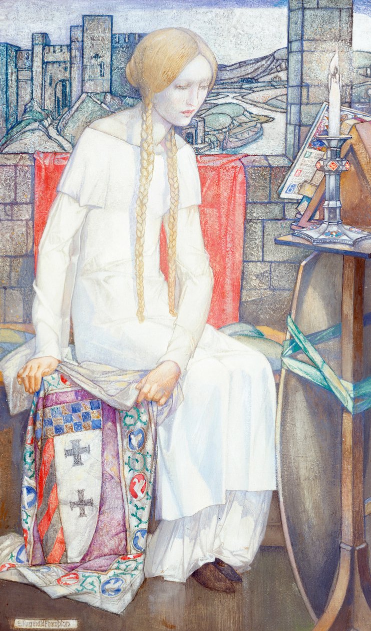 Elaine, 1921 tekijältä Edward Reginald Frampton