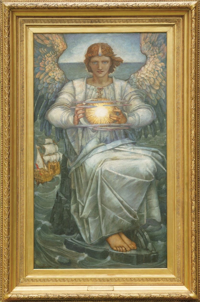 Meren enkeli, 1906 tekijältä Edward Reginald Frampton