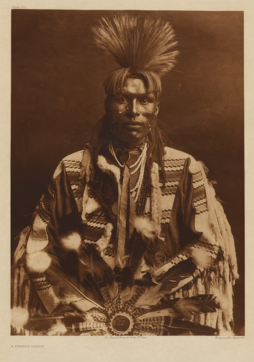 Piegan Dandy tekijältä Edward S. Curtis