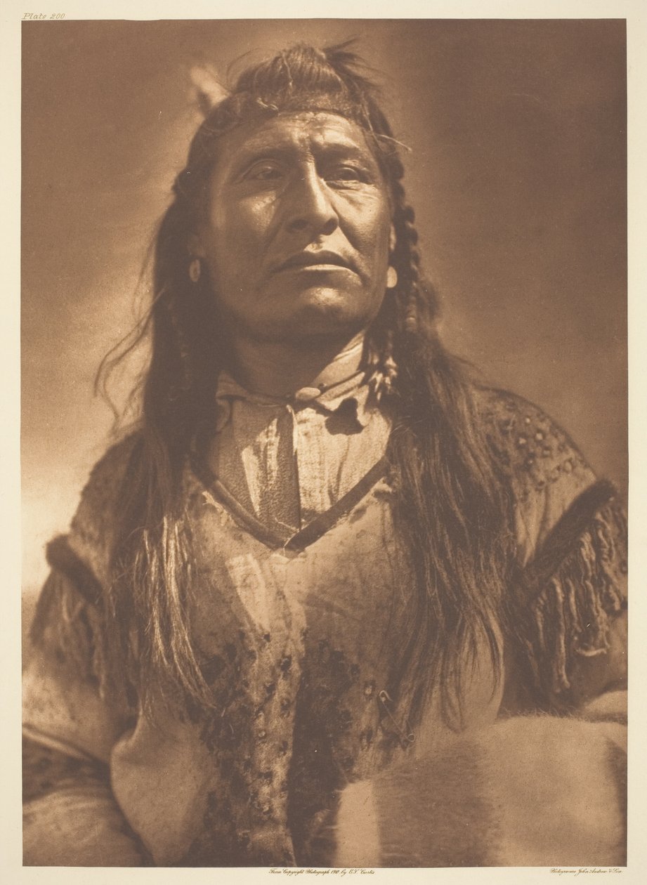 Uusi Chest-Piegan tekijältä Edward S. Curtis