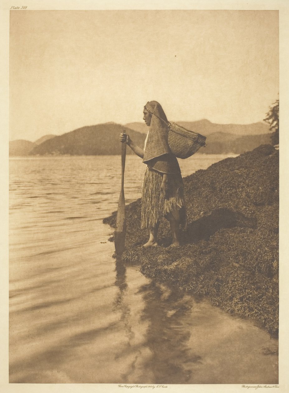 Merilevän keräilijä tekijältä Edward S. Curtis